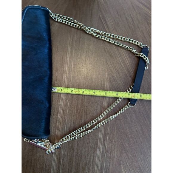 RARE-Henri Bendel Cowhide leather envelope Crossbody  NWOT - Picture 15 of 16